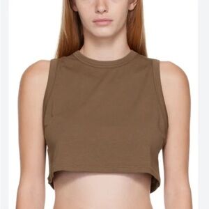 NWT Skims Boyfriend Crop Tank 2X